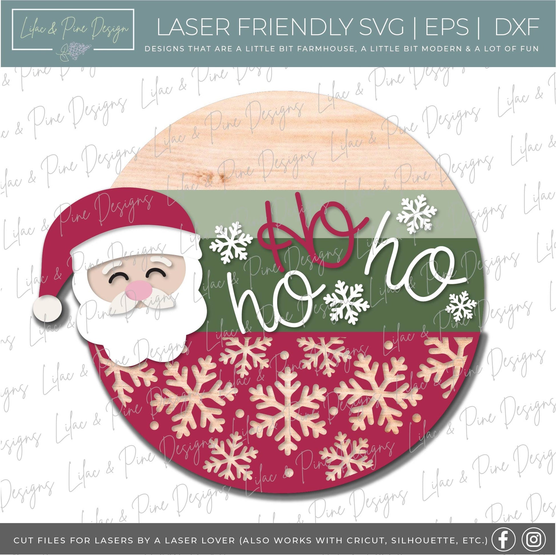 Christmas door hanger bundle, Christmas sign bundle SVG, Christmas laser file, Christmas sign SVG, Glowforge files, laser cut file