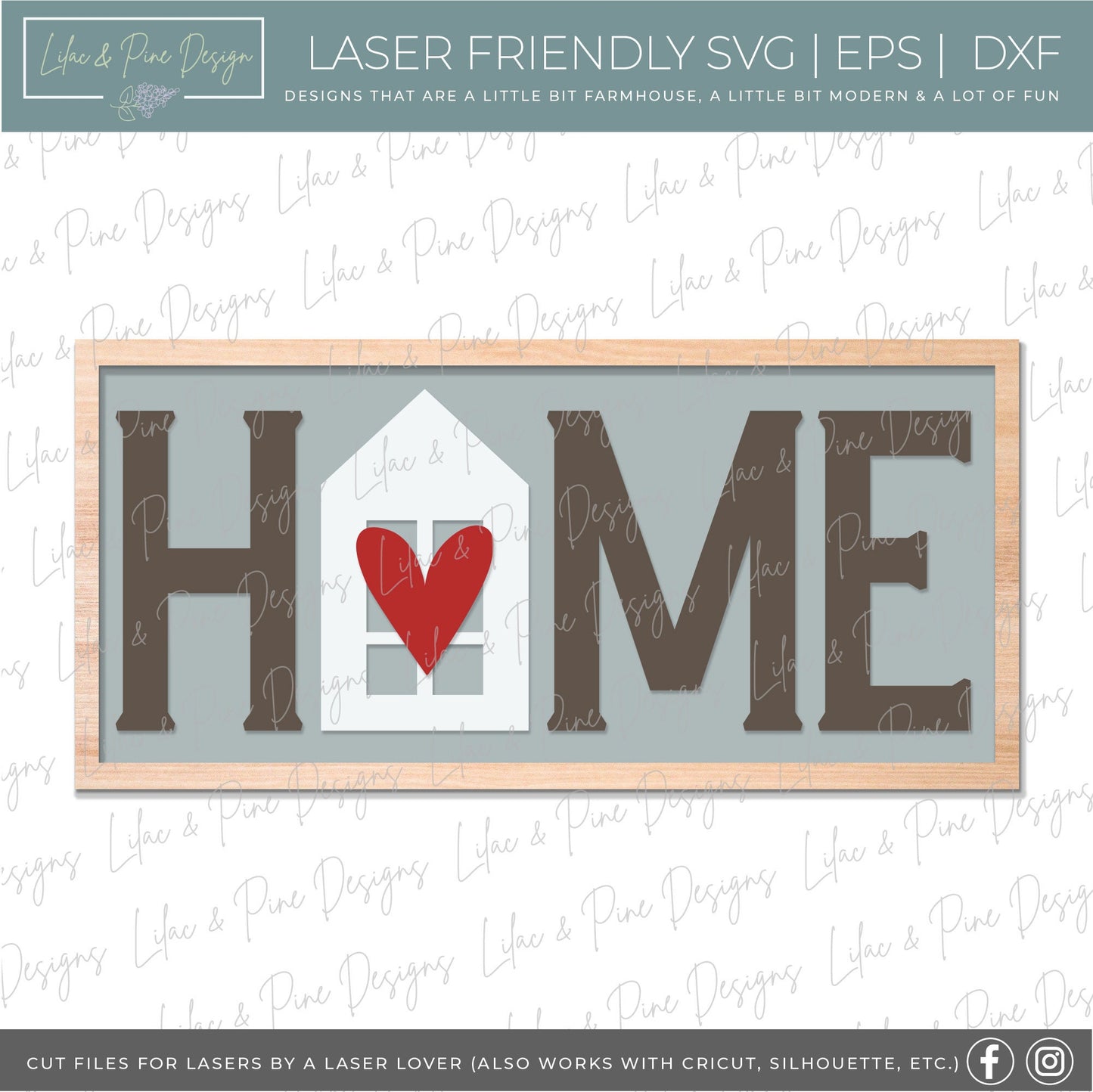 Home SVG, Home Sign SVG, Housewarming gift, sign party SVG, Farmhouse Cut File, Rustic Wall Decor, Cricut svg, Glowforge svg, laser cut file