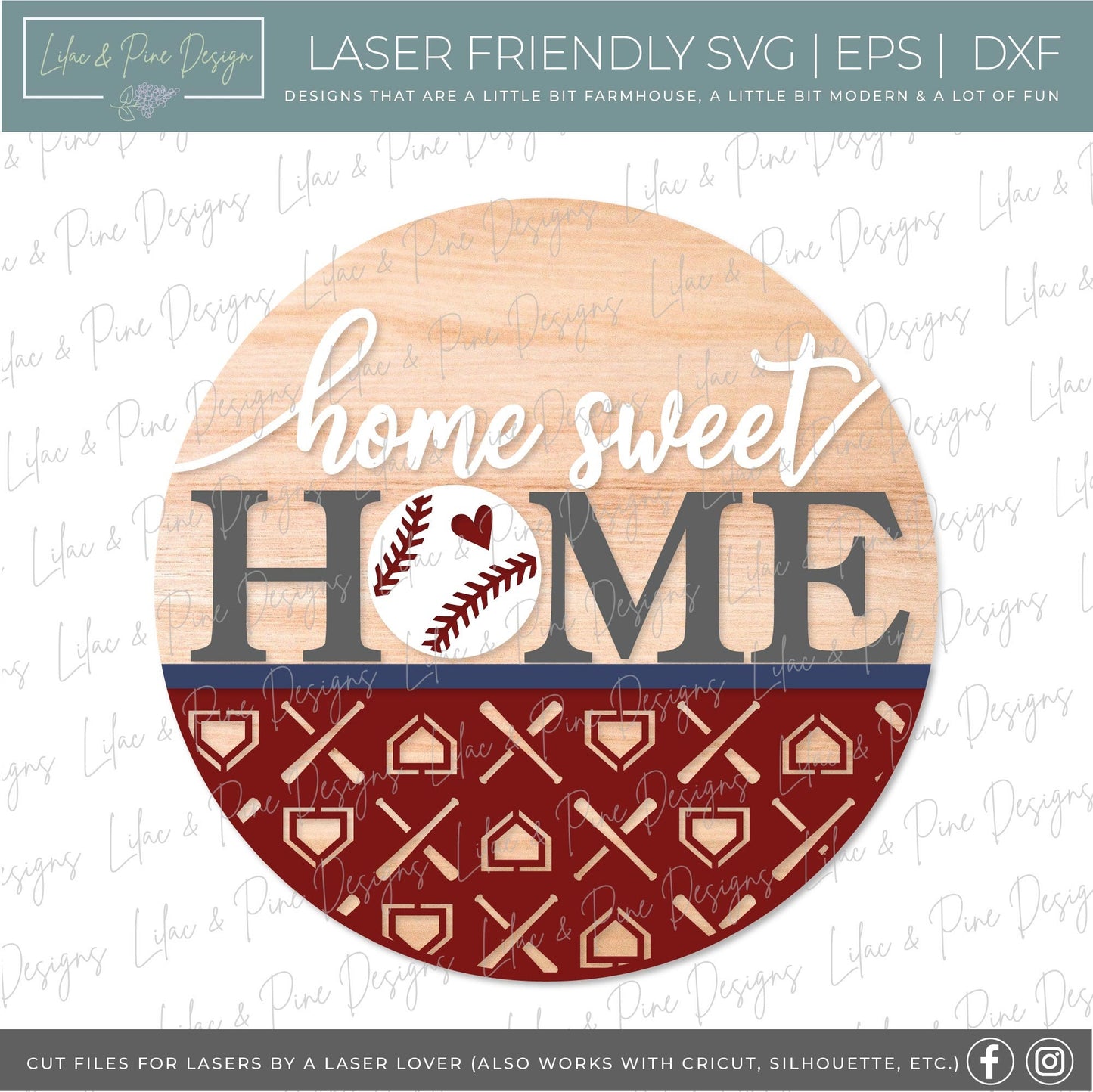 baseball sign bundle, softball svg, baseball mom door hanger SVG, home sweet home sign svg, welcome sign SVG, Glowforge SVG, laser cut file