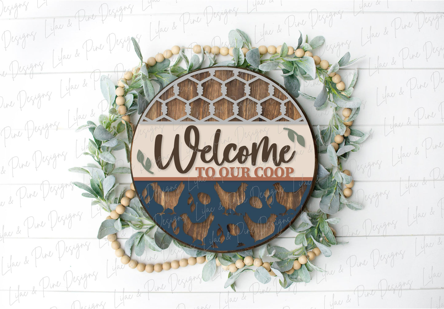 Chicken coop sign, welcome sign SVG, Chicken door hanger svg, farmhouse sign, farm life svg, farm animals svg, Glowforge Svg, laser cut file