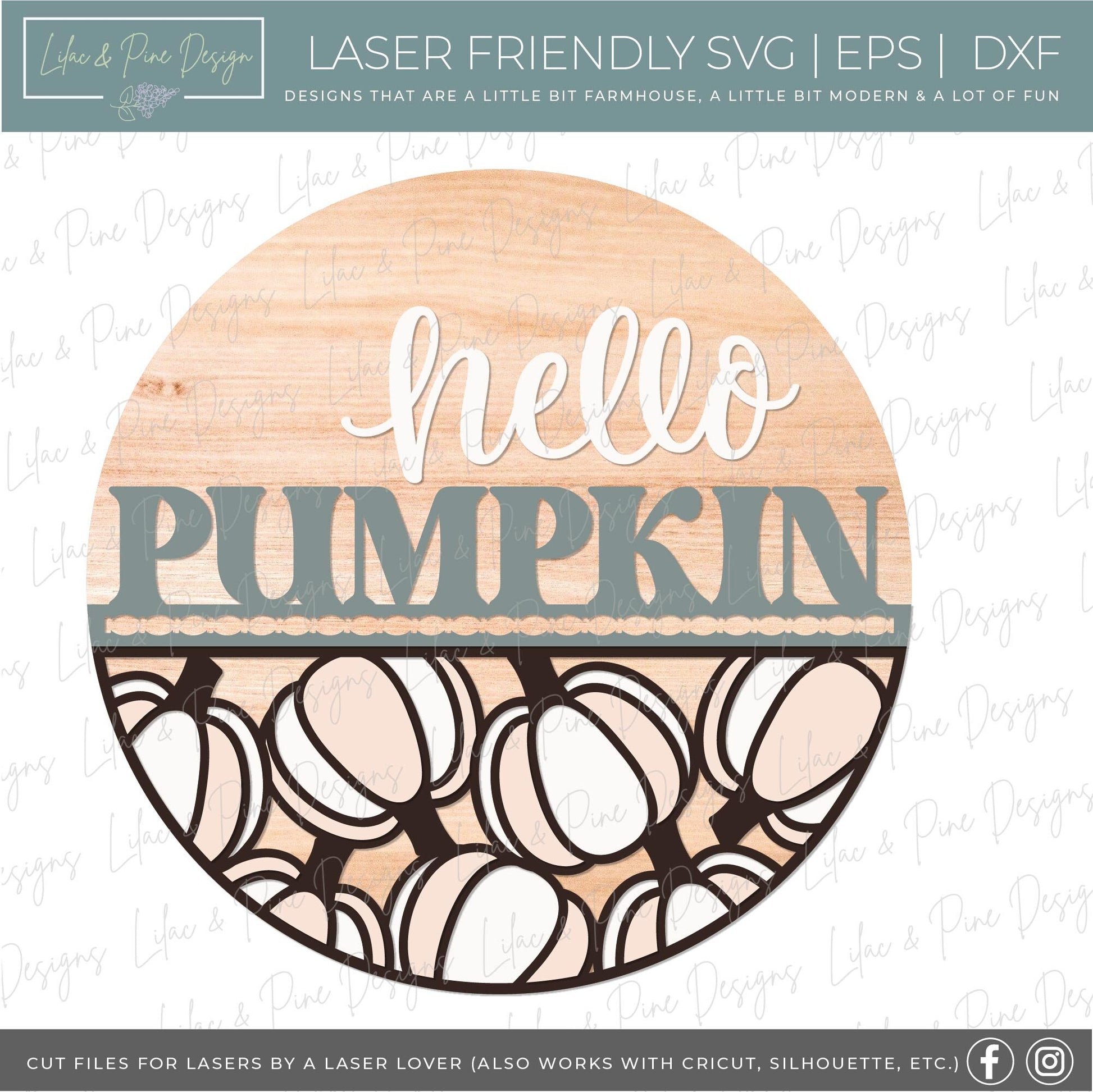 Pumpkin door hanger SVG, Fall door hanger, Help Pumpkin sign, Pumpkin welcome sign SVG, fall decor, Glowforge laser SVG, laser cut file