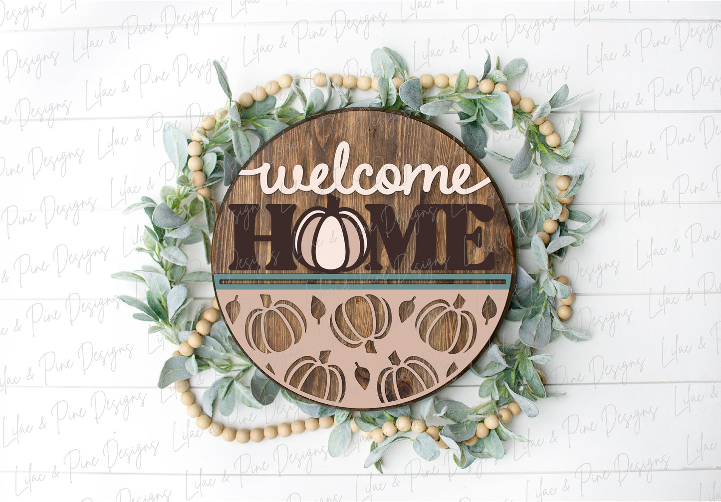 welcome home pumpkin SVG for lasers