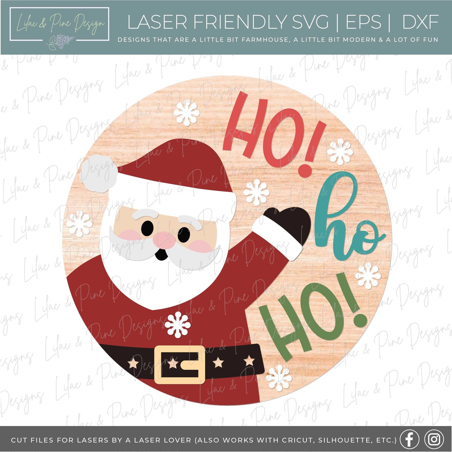 Christmas Door Hanger bundle SVG, Holiday welcome signs, Yeti Christmas SVG, Gingerbread Sign, Santa SVG, Glowforge Svg, laser cut file