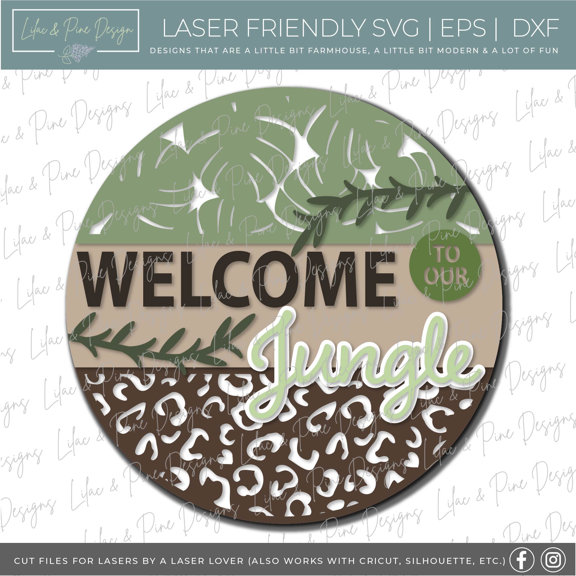 Lilac and Pine Catalog Volume 1 245 digital designs laser SVG fi